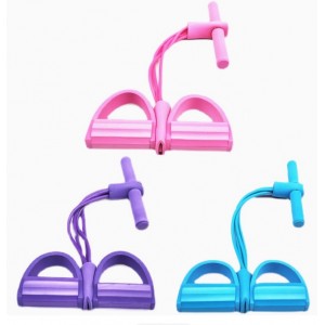 脚蹬拉力器女仰卧起坐辅助器材家用瑜伽健身普拉提绳